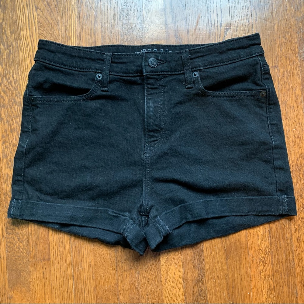 Wild Fable Black Denim Shorts Size 8/29